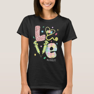 Camiseta Enfermeiras do Amor Crub Enfermeiras Stethoscope L