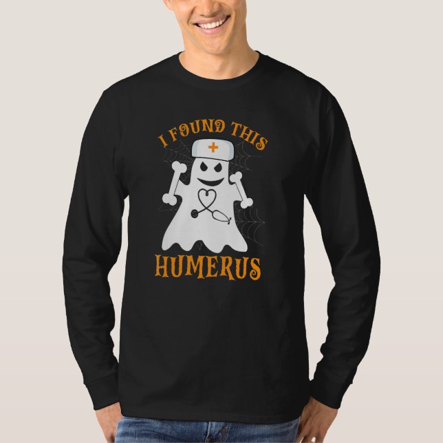 Camiseta Enfermeiras Eu Encontrei Este Humerus Enfermeiro F (Frente)