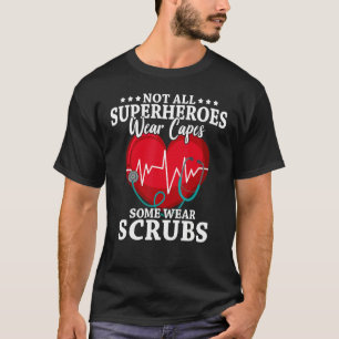 Camiseta Enfermeiras Heroínas São Heróis Alguns Heroínas Ve