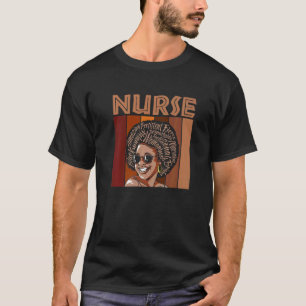 Camiseta Enfermeiras LPN Negras Importam História Afro-Amer