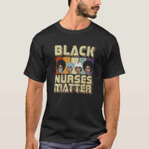 Camiseta Enfermeiras LPN Negras Importam Mês da História Af