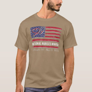 Camiseta Enfermeiras Nacionais 12 de maio de 2022 Bandeira