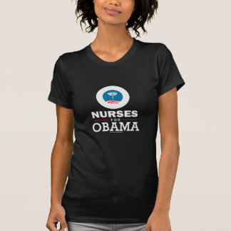 Camiseta Enfermeiras para Obama