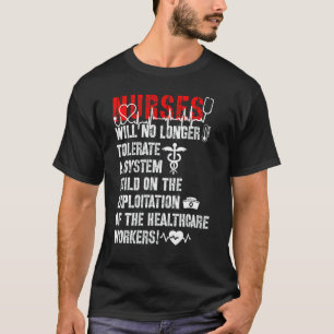 Camiseta Enfermeiras Unidas March Milhão de Enfermeiros Mar