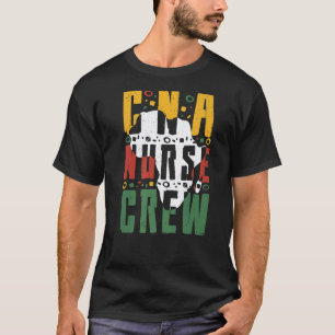 Camiseta Enfermeiro Afro-Americano CNA Equipe de Enfermagem