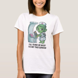 Camiseta Enfermeiro alienígena