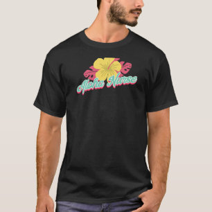 Camiseta Enfermeiro Aloha Rn Lpn Cna Healthcare