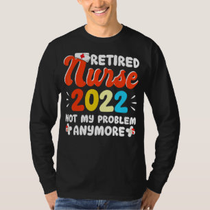Camiseta Enfermeiro Aposentado Em 2022, Aposentação Para En