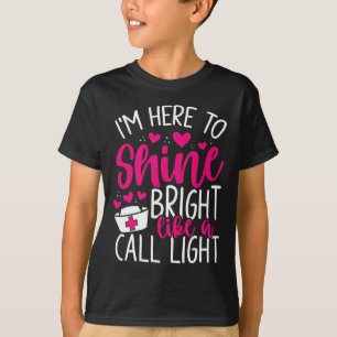 Camiseta Enfermeiro Apreciação Mês Enfermeiro Crachá Reel C