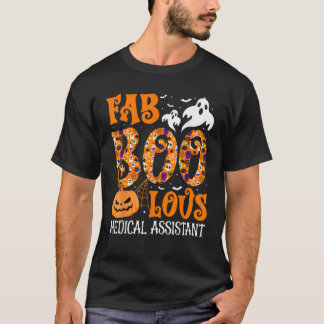 Camiseta Enfermeiro Assistente Médico Fabooloso Ghost Spook
