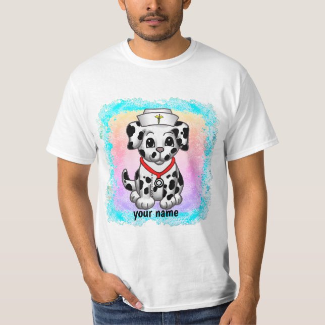Camiseta Enfermeiro-cão (Frente)