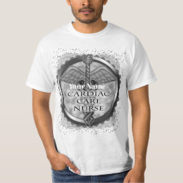 Camiseta Enfermeiro Cardíaco cinza