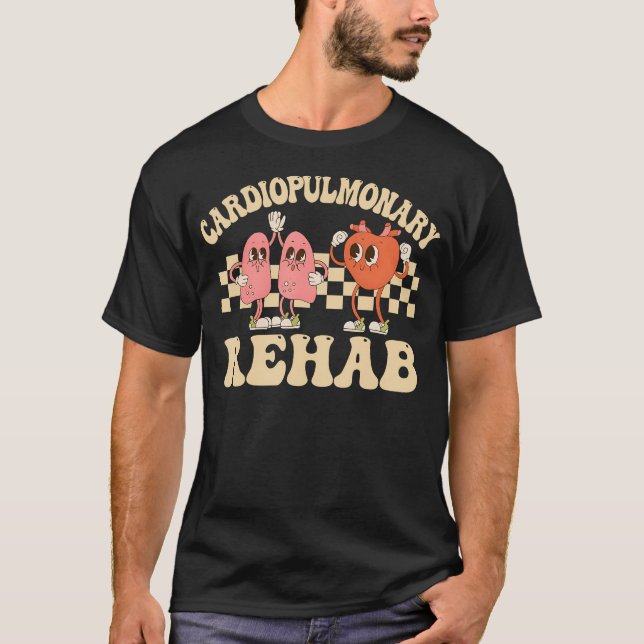 Camiseta Enfermeiro Cardiopulmonar de reabilitação Cardiopu (Frente)