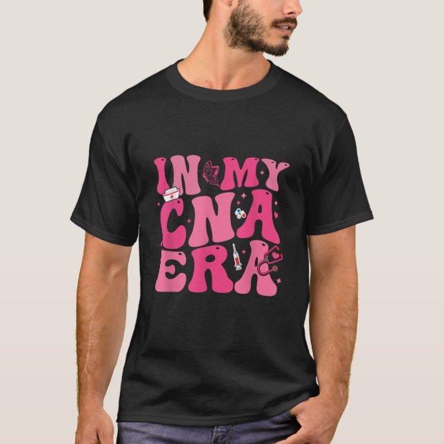 Camiseta Enfermeiro certificado na minha era CNA Enfermeiro (Frente)