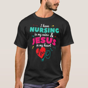 Camiseta Enfermeiro Christian Nurse Graduação Rn Lpn