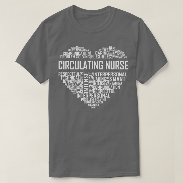 Camiseta Enfermeiro Circulante (Frente do Design)