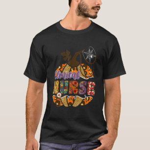 Camiseta Enfermeiro Clínico Estetoscópio Enfermeiro Hallowe