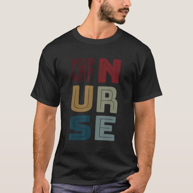 Camiseta Enfermeiro com certificado de insuficiência cardía (Frente)