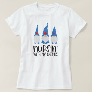 Camiseta Enfermeiro Com Minha Enfermeira Gnomia