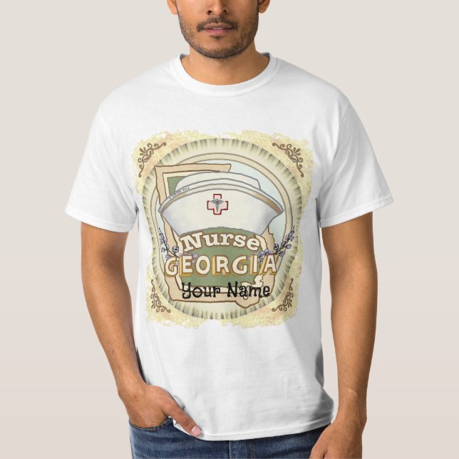 Camiseta Enfermeiro da Geórgia (Frente)