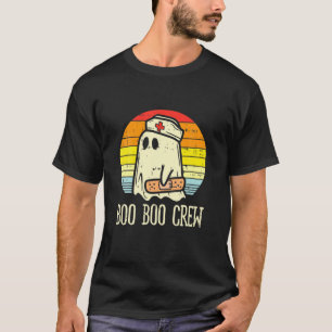 Camiseta Enfermeiro Da Tripulação Boo Para Enfermeiras RN
