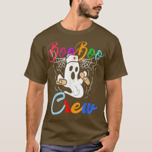 Camiseta Enfermeiro Da Tripulação Boo Para Enfermeiras RN G