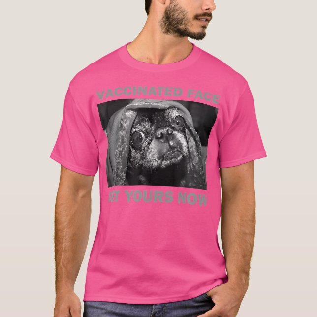 Camiseta Enfermeiro De Cães Vacinados Enfermeiro De Cão-Mem (Frente)
