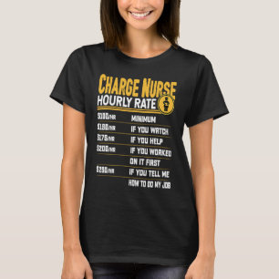 Camiseta Enfermeiro de Cobrança Taxa Horária RN Enfermeiro