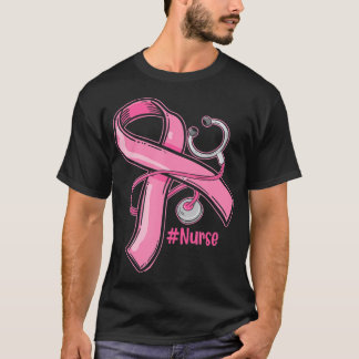 Camiseta Enfermeiro de consciência do Cancer Enfermeiro Est