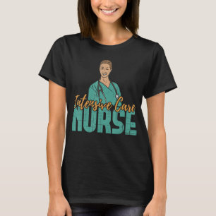 Camiseta Enfermeiro de Cuidados Intensivos Núcleo de Enferm
