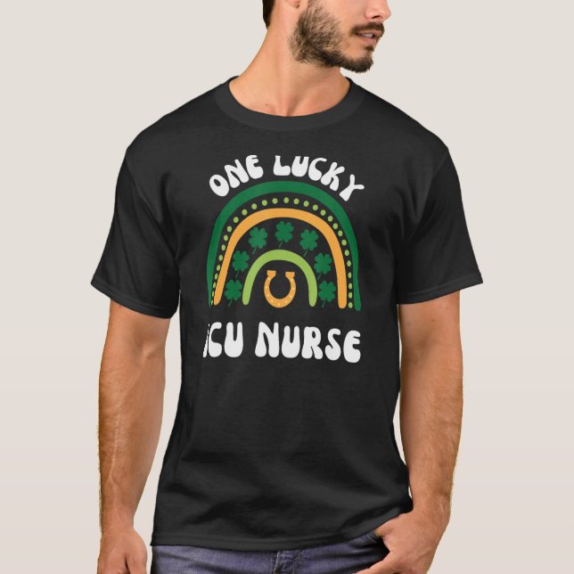 Camiseta Enfermeiro de Dia de São Patrício de Enfermeiro RN (Frente)