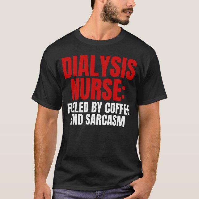 Camiseta Enfermeiro de Diálise (Frente)