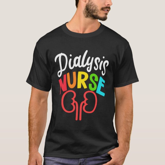 Camiseta Enfermeiro de Diálise (Frente)