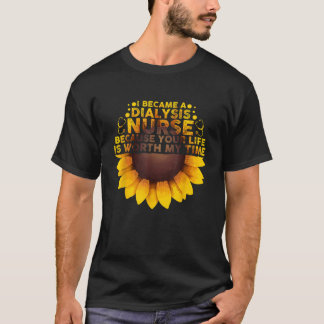 Camiseta Enfermeiro De Diálise Cuta Arte Para Homens Mulher