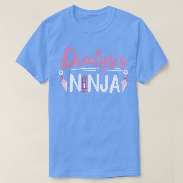 Camiseta Enfermeiro de Diálise Nefrologia (Frente do Design)