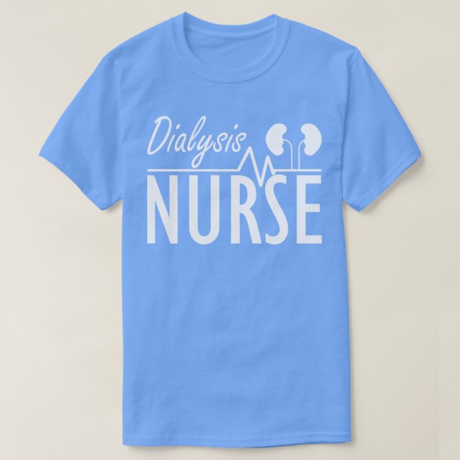 Camiseta Enfermeiro de Diálise w (Frente do Design)