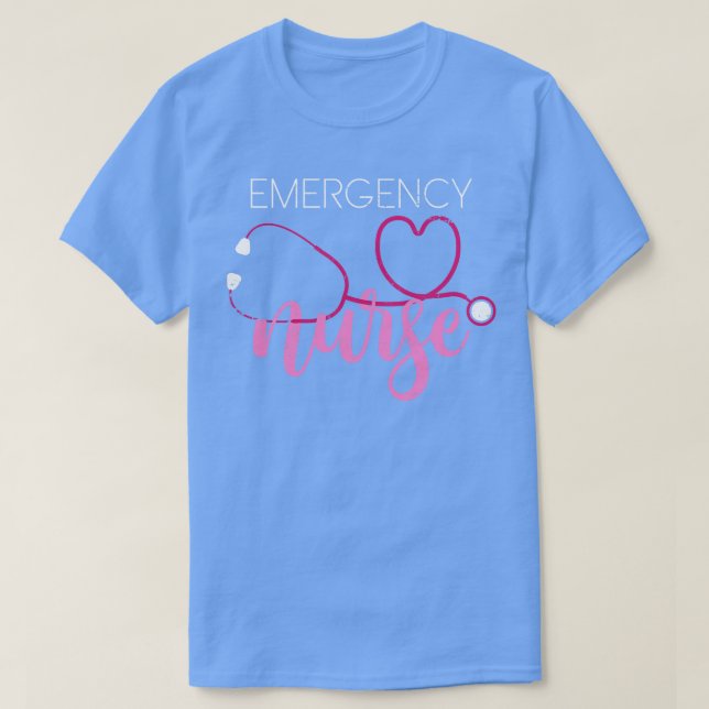 Camiseta Enfermeiro de Emergência (Frente do Design)