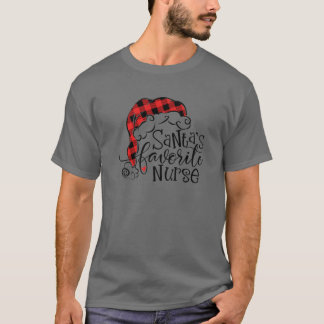 Camiseta Enfermeiro de Enfermeira Favorita em papais noeis 