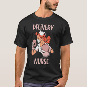 Camiseta Enfermeiro de entrega Luvas de boxe