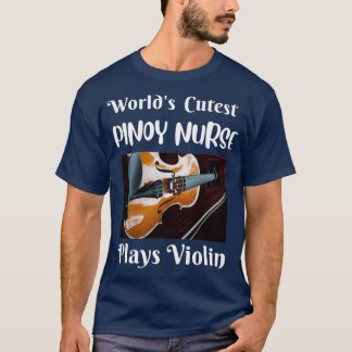 Camiseta ENFERMEIRO DE FILIPINO MUNDIAL REPRODUZ VIOLIN Tri
