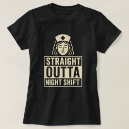 Camiseta Enfermeiro de hetero Fora da Noite