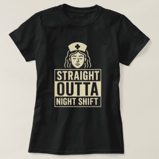 Camiseta Enfermeiro de hetero Fora da Noite