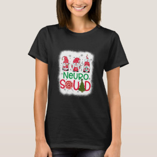 Camiseta Enfermeiro de Natal Enfermeiro Neuro Squad Gnomies