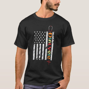 Camiseta Enfermeiro de Nefrologia do Técnico de Diálise