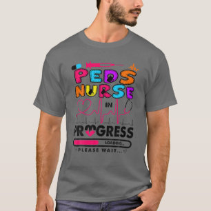 Camiseta Enfermeiro De Peds Em Andamento Enfermeiro Futuro 