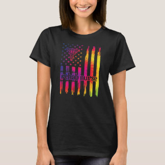 Camiseta Enfermeiro de Reabilitação Reabilitação de Bandeir