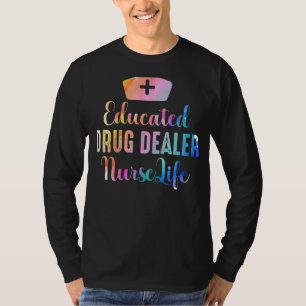 Camiseta Enfermeiro De Revendedores De Drogas Educados Emt 