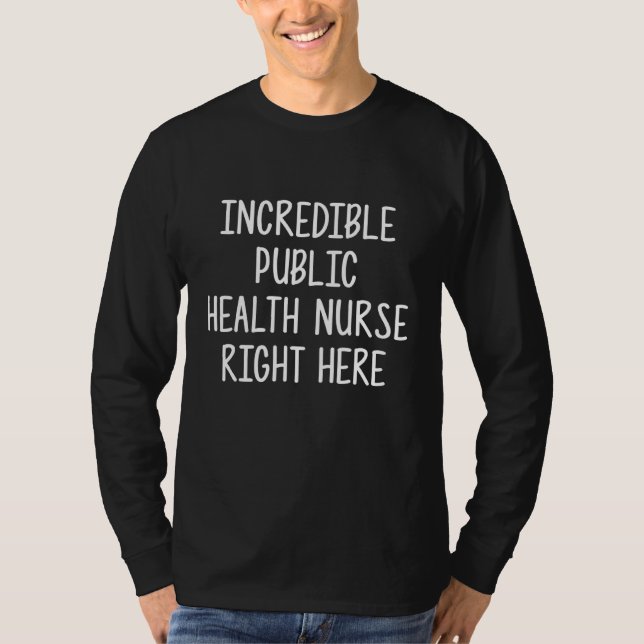 Camiseta Enfermeiro De Saúde Pública Rn 3 (Frente)