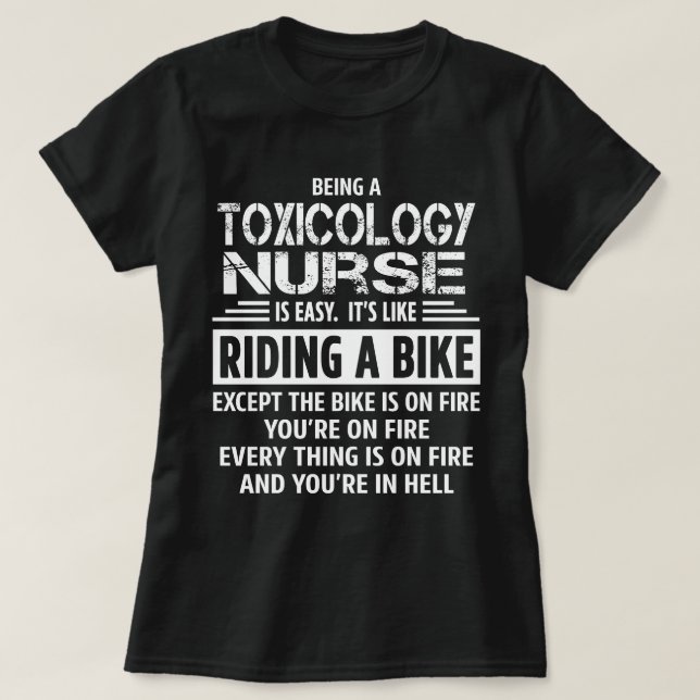 Camiseta Enfermeiro de Toxicologia (Frente do Design)