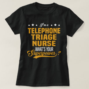 Camiseta Enfermeiro de Triagem Telefônica